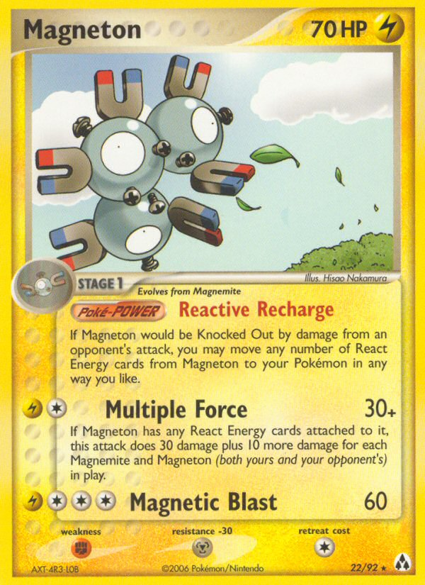 Magneton (22/92) [EX: Legend Maker] | Gamers Paradise