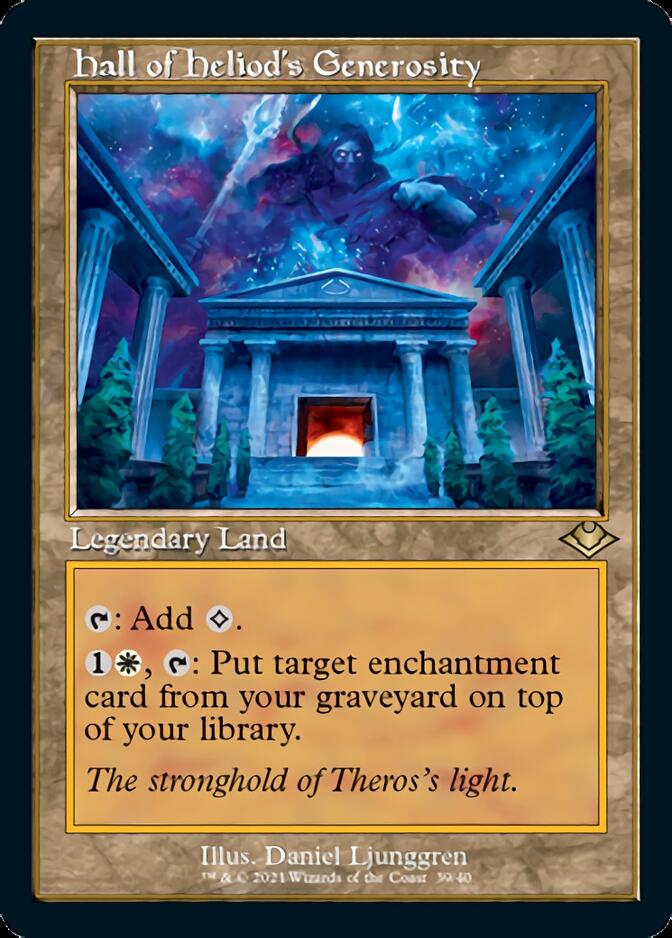 Hall of Heliod's Generosity (Retro Foil Etched) [Modern Horizons] | Gamers Paradise