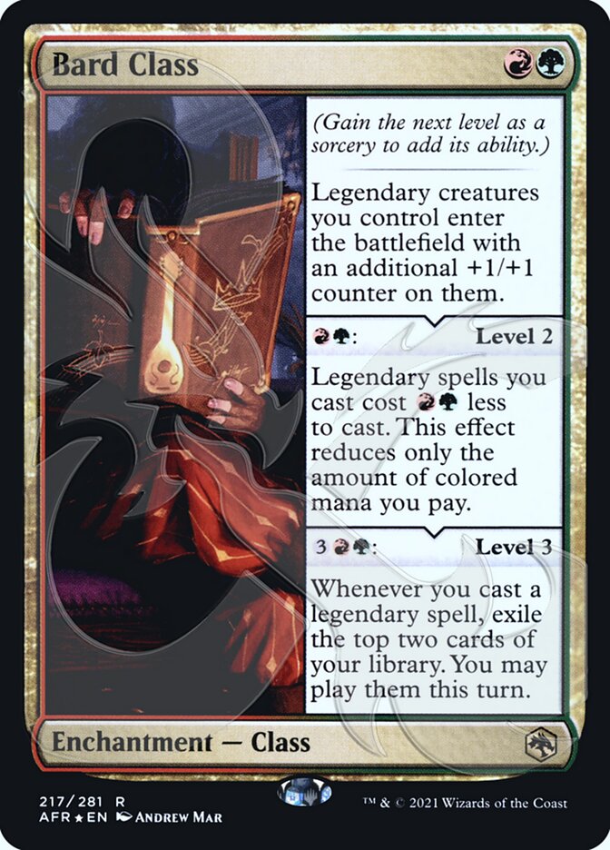 Bard Class (Ampersand Promo) [Dungeons & Dragons: Adventures in the Forgotten Realms Promos] | Gamers Paradise