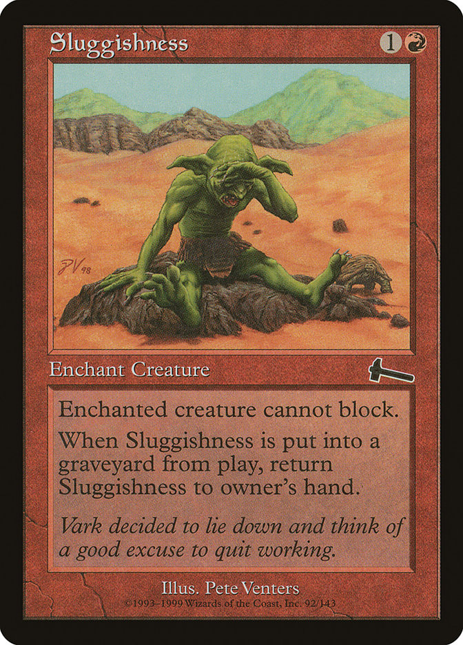 Sluggishness [Urza's Legacy] | Gamers Paradise