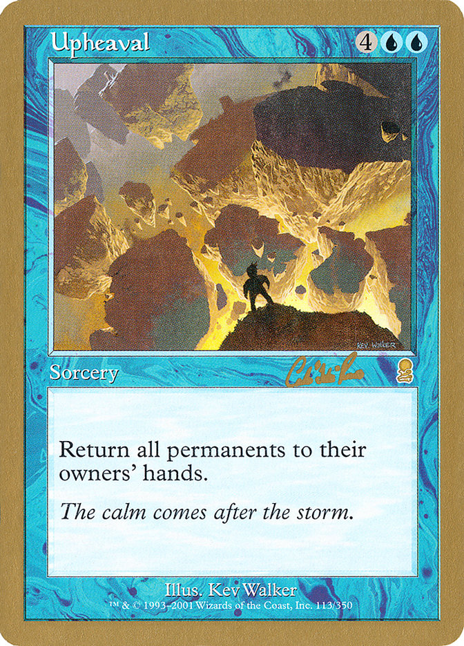 Upheaval (Carlos Romao) [World Championship Decks 2002] | Gamers Paradise