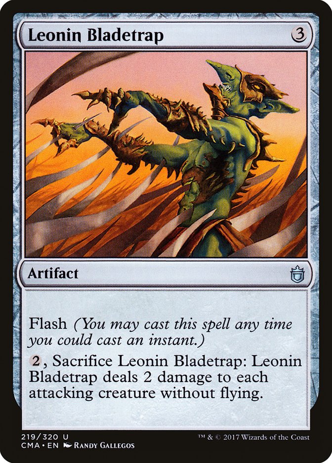 Leonin Bladetrap [Commander Anthology] | Gamers Paradise