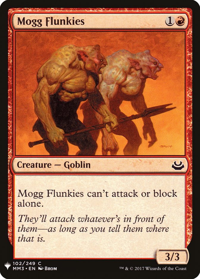 Mogg Flunkies [Mystery Booster] | Gamers Paradise
