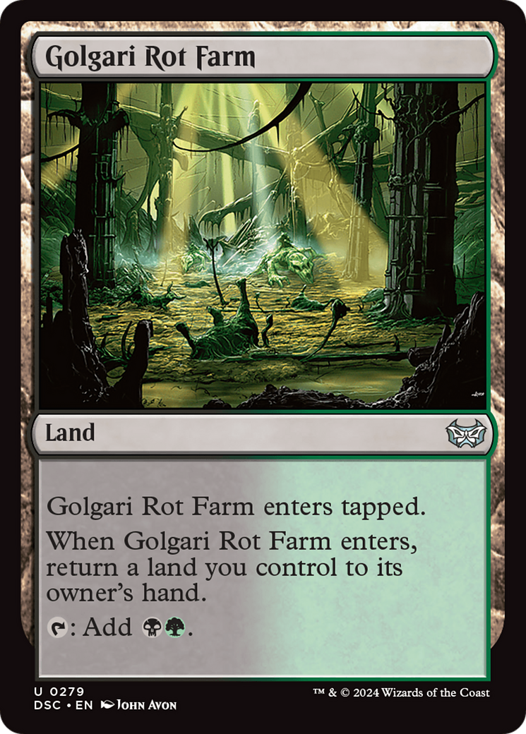 Golgari Rot Farm [Duskmourn: House of Horror Commander] | Gamers Paradise