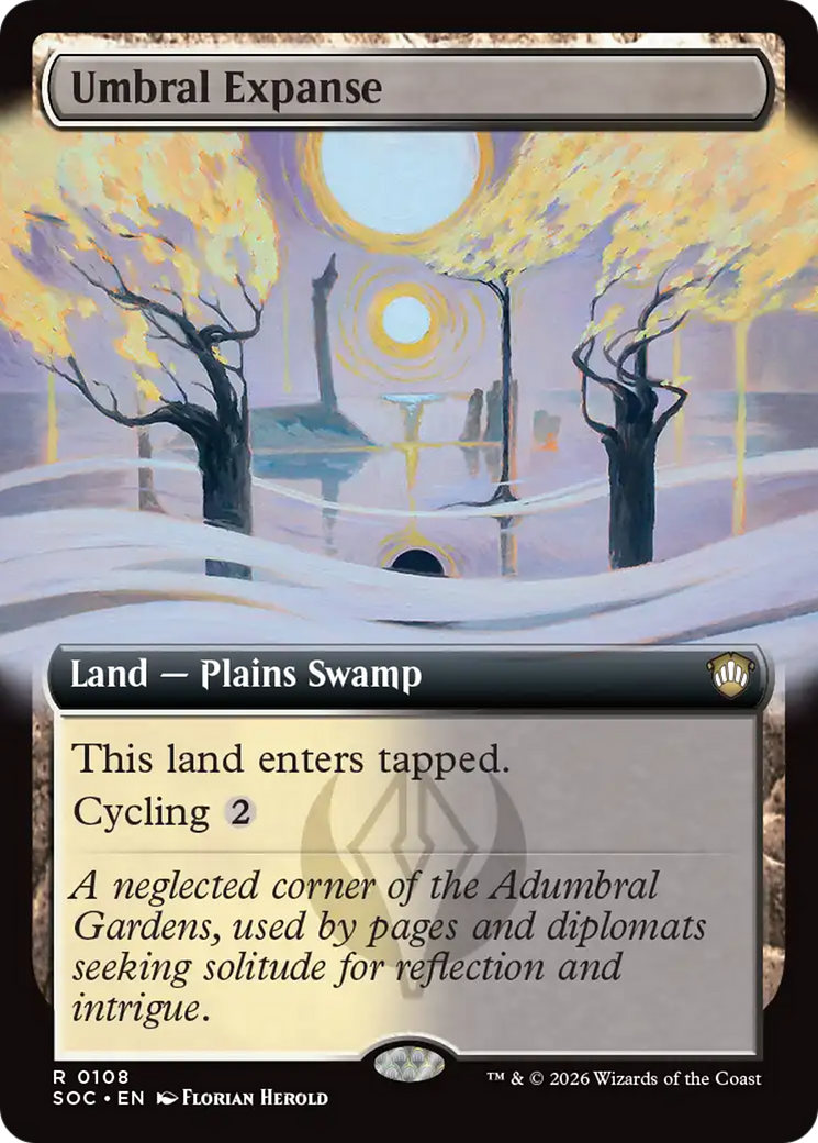 Umbral Expanse (Extended Art) [Secrets of Strixhaven Commander] | Gamers Paradise