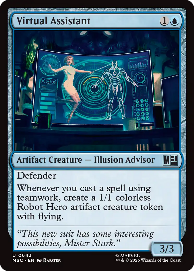 Virtual Assistant [Marvel Super Heroes Commander] | Gamers Paradise