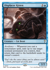 Displacer Kitten (White Border) [Mystery Booster 2] | Gamers Paradise