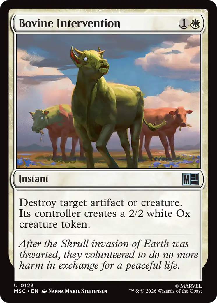 Bovine Intervention [Marvel Super Heroes Commander] | Gamers Paradise