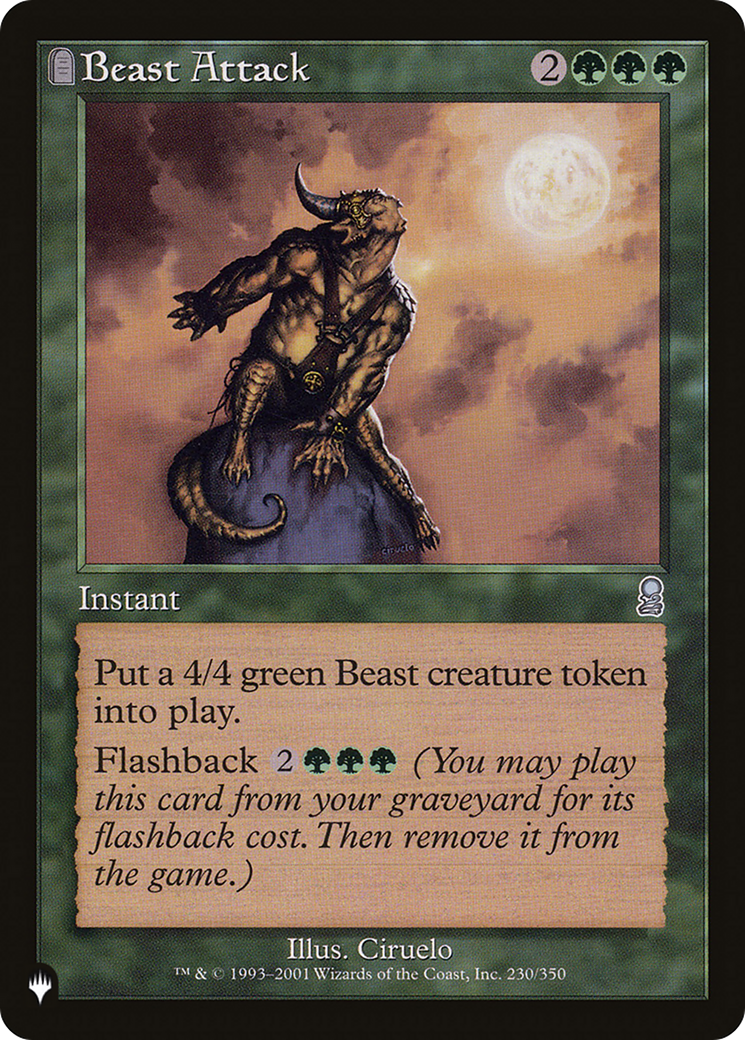 Beast Attack [The List Reprints] | Gamers Paradise