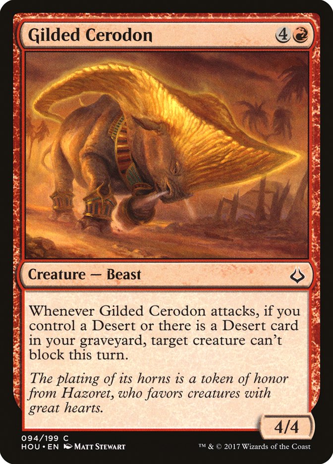 Gilded Cerodon [Hour of Devastation] | Gamers Paradise