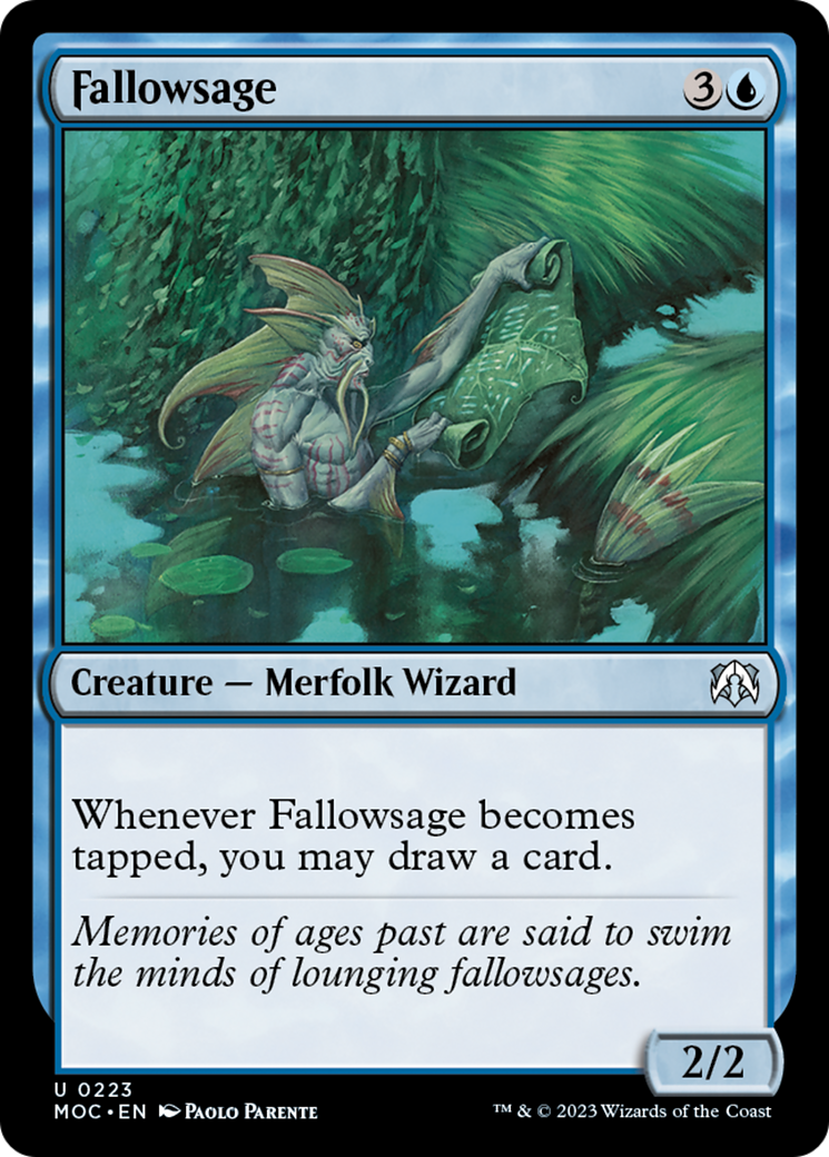 Fallowsage [March of the Machine Commander] | Gamers Paradise