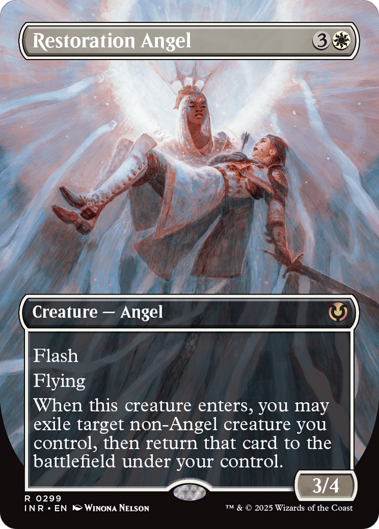 Restoration Angel (Borderless) [Innistrad Remastered] | Gamers Paradise