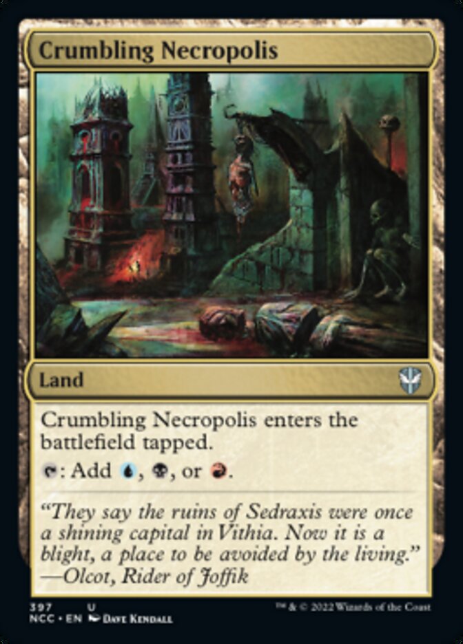 Crumbling Necropolis [Streets of New Capenna Commander] | Gamers Paradise