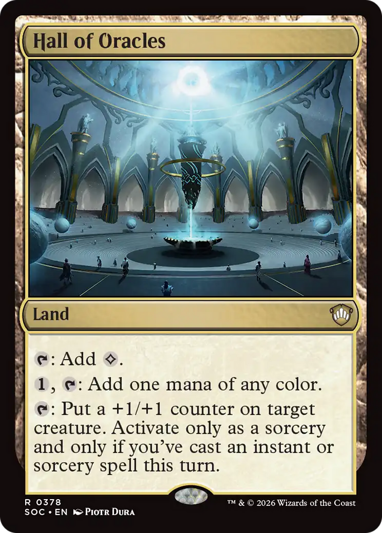 Hall of Oracles [Secrets of Strixhaven Commander] | Gamers Paradise