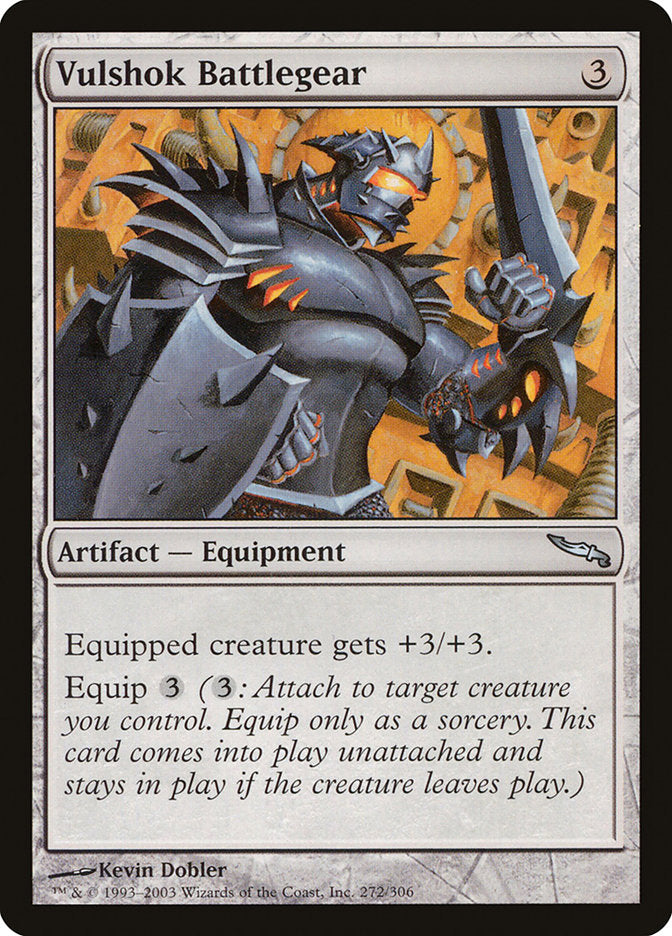 Vulshok Battlegear [Mirrodin] | Gamers Paradise