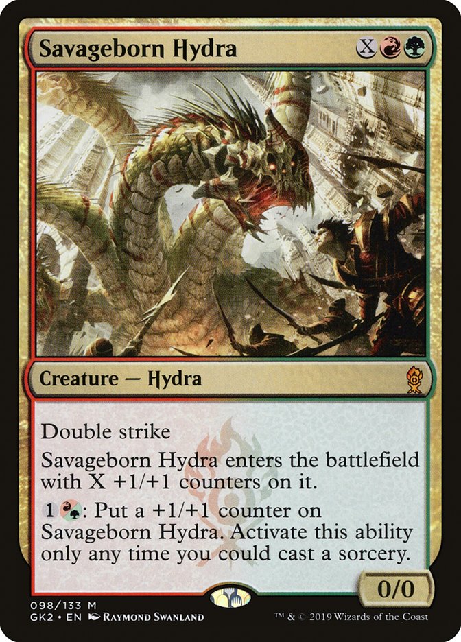 Savageborn Hydra [Ravnica Allegiance Guild Kit] | Gamers Paradise