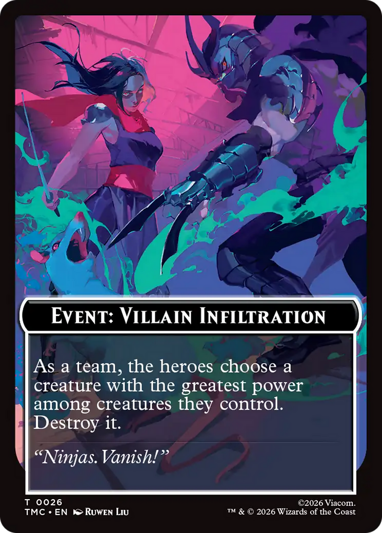 Event: Villain Infiltration [Teenage Mutant Ninja Turtles Commander Tokens] | Gamers Paradise