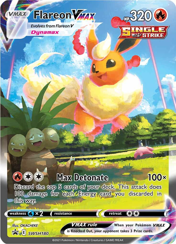 Flareon VMAX (SWSH180) [Sword & Shield: Black Star Promos] | Gamers Paradise