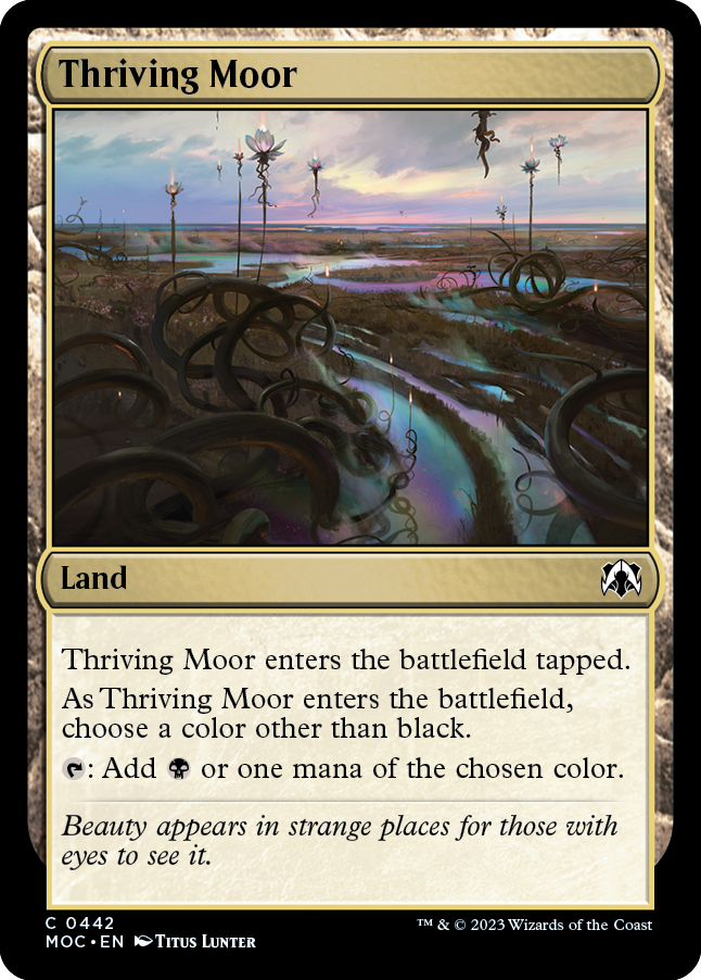 Thriving Moor [March of the Machine Commander] | Gamers Paradise