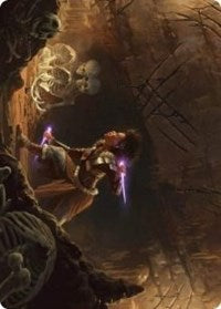 Dogged Pursuit Art Card [Kaldheim Art Series] | Gamers Paradise