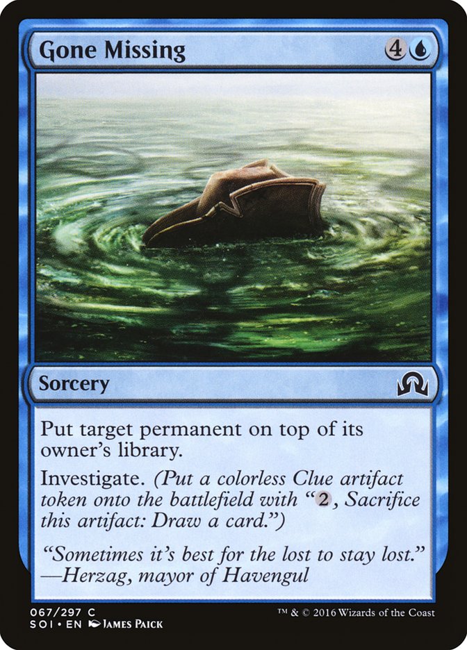 Gone Missing [Shadows over Innistrad] | Gamers Paradise
