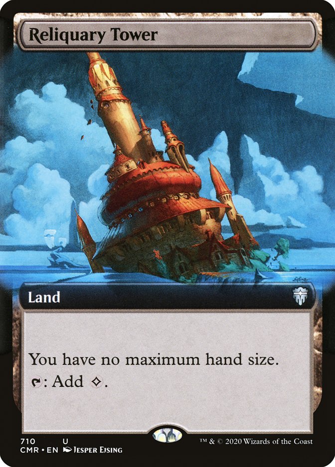 Reliquary Tower (Extended Art) [Commander Legends] | Gamers Paradise