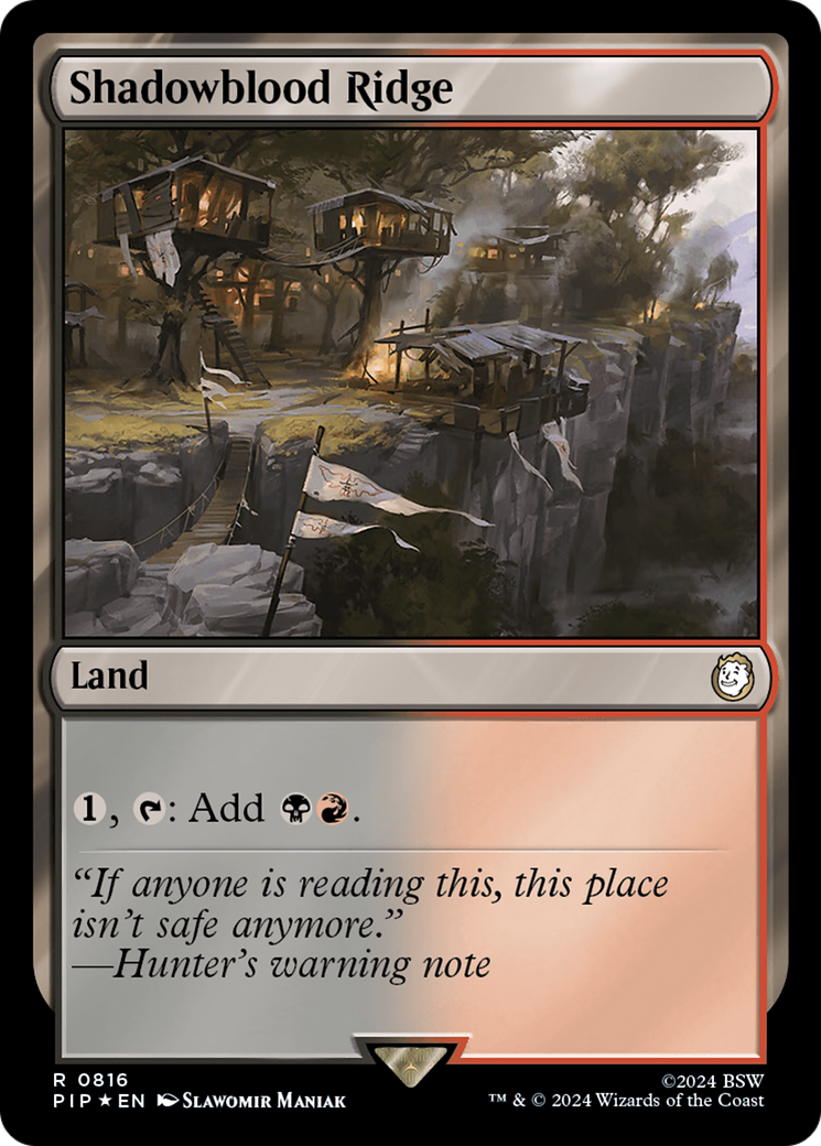 Shadowblood Ridge (Surge Foil) [Fallout] | Gamers Paradise