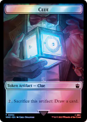 Alien Angel // Clue (0053) Double-Sided Token (Surge Foil) [Doctor Who Tokens] | Gamers Paradise
