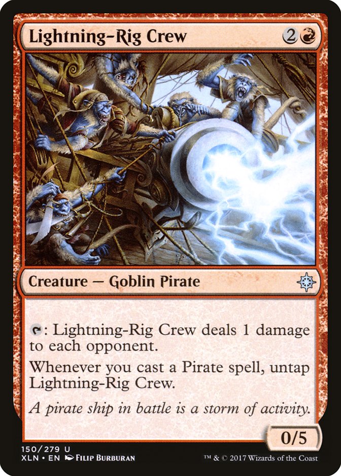 Lightning-Rig Crew [Ixalan] | Gamers Paradise