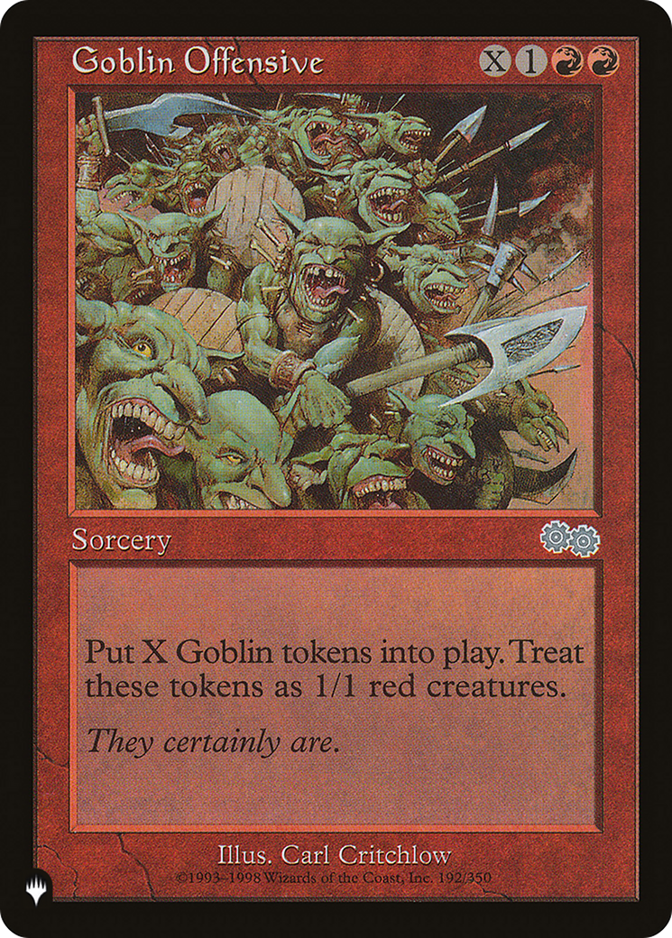 Goblin Offensive [The List Reprints] | Gamers Paradise