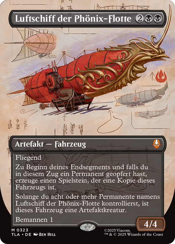 Phoenix Fleet Airship (Borderless) [Avatar: The Last Airbender] | Gamers Paradise