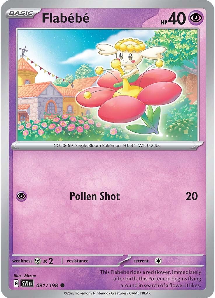 Flabebe (091/198) [Scarlet & Violet: Base Set] | Gamers Paradise