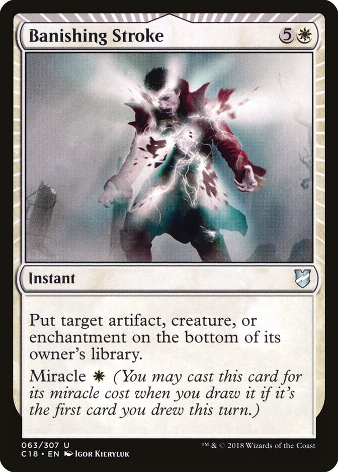Banishing Stroke [Commander 2018] | Gamers Paradise