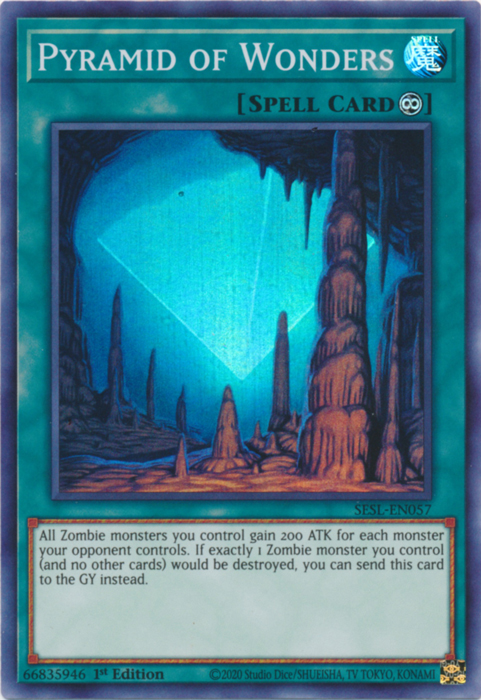 Pyramid of Wonders [SESL-EN057] Super Rare | Gamers Paradise