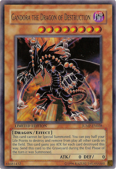 Gandora the Dragon of Destruction [JUMP-EN028] Ultra Rare | Gamers Paradise