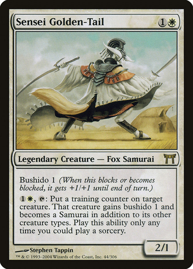 Sensei Golden-Tail [Champions of Kamigawa] | Gamers Paradise