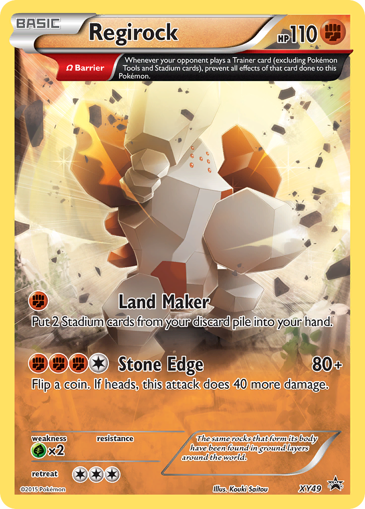 Regirock (XY49) [XY: Black Star Promos] | Gamers Paradise