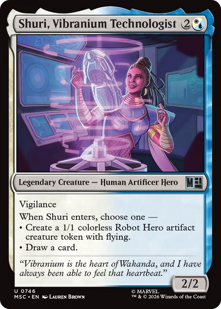 Shuri, Vibranium Technologist [Marvel Super Heroes Commander] | Gamers Paradise