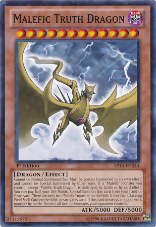 Malefic Truth Dragon [SP14-EN044] Starfoil Rare | Gamers Paradise