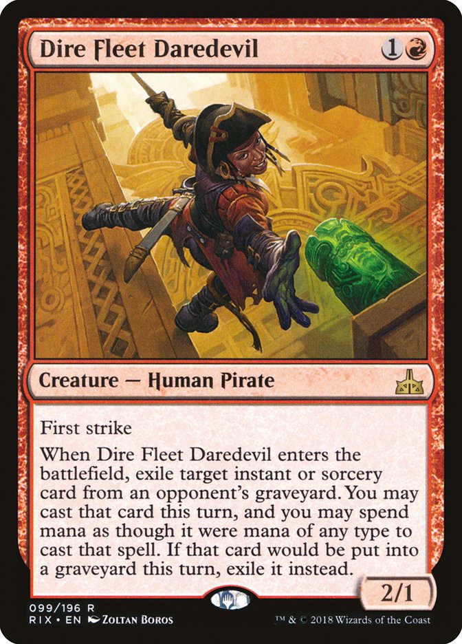 Dire Fleet Daredevil [Rivals of Ixalan] | Gamers Paradise