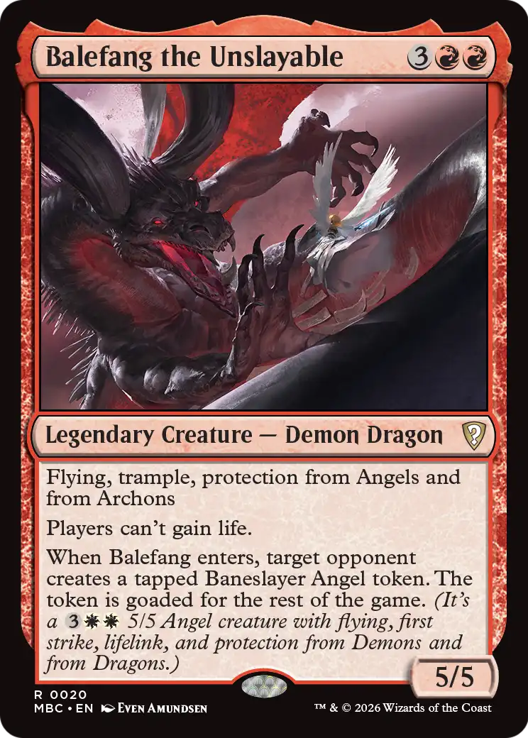 Balefang the Unslayable [Mystery Booster: Commander Edition] | Gamers Paradise