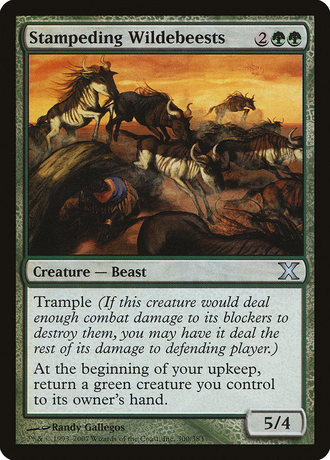 Stampeding Wildebeests [Tenth Edition] | Gamers Paradise