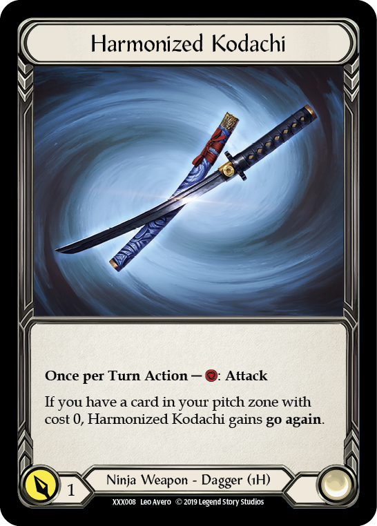 Dawnblade // Harmonized Kodachi [XXX007 // XXX008] (Promo) | Gamers Paradise