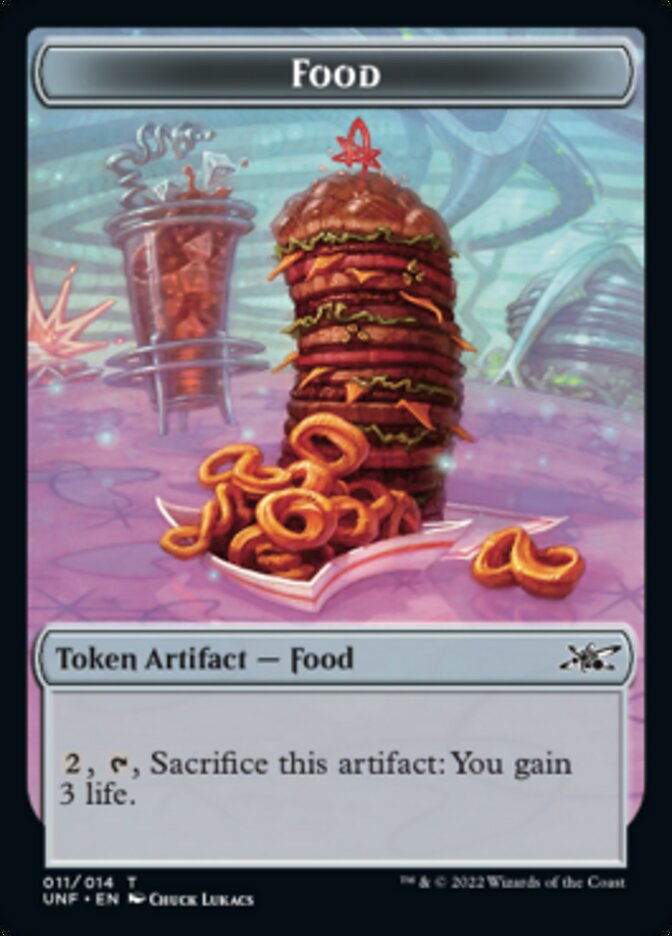 Food (011) Token [Unfinity Tokens] | Gamers Paradise