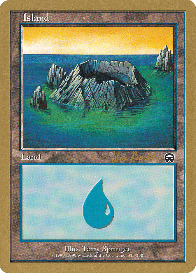 Island (ab335) (Alex Borteh) [World Championship Decks 2001] | Gamers Paradise