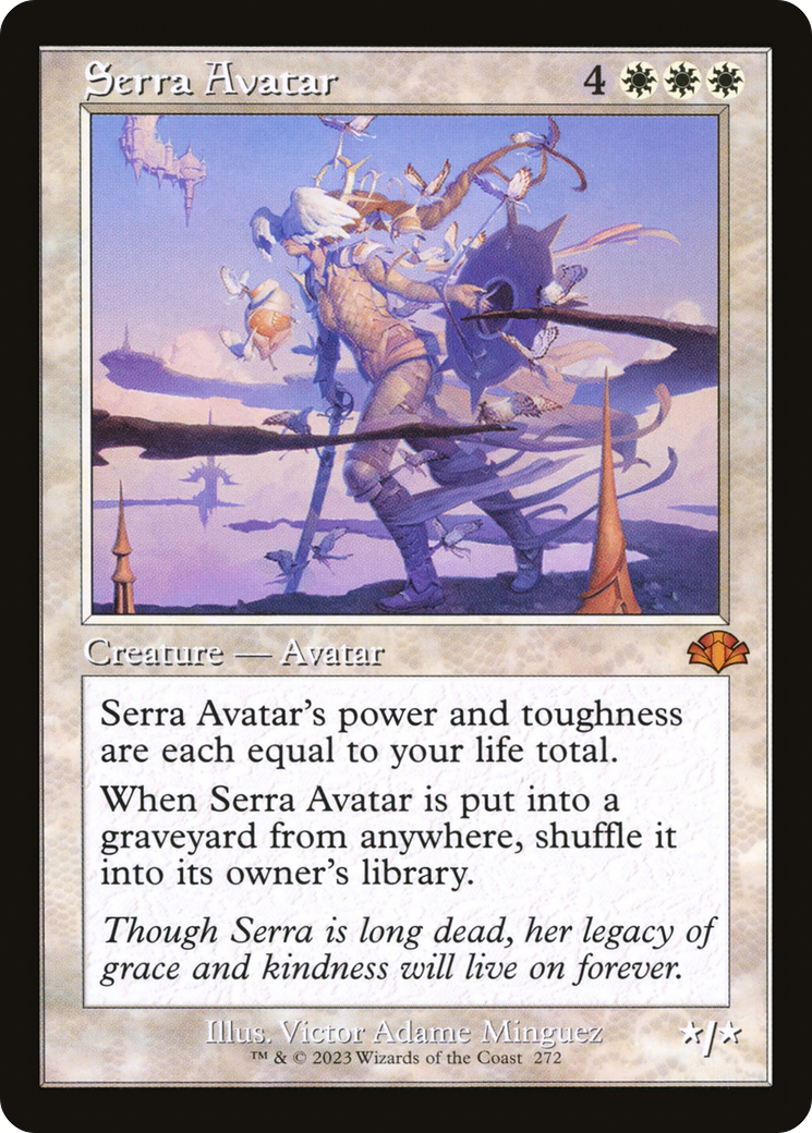 Serra Avatar (Retro) [Dominaria Remastered] | Gamers Paradise