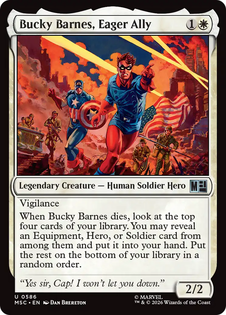 Bucky Barnes, Eager Ally [Marvel Super Heroes Commander] | Gamers Paradise