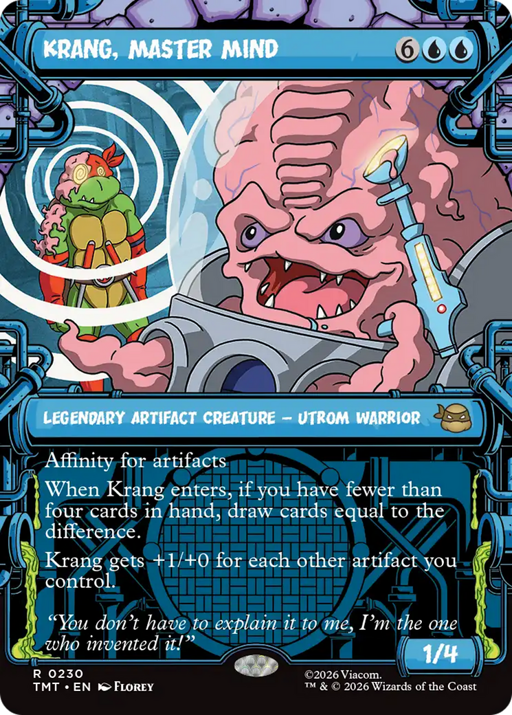 Krang, Master Mind (Showcase) [Teenage Mutant Ninja Turtles] | Gamers Paradise