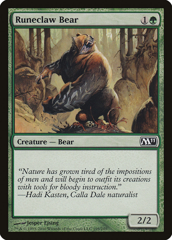 Runeclaw Bear [Magic 2011] | Gamers Paradise