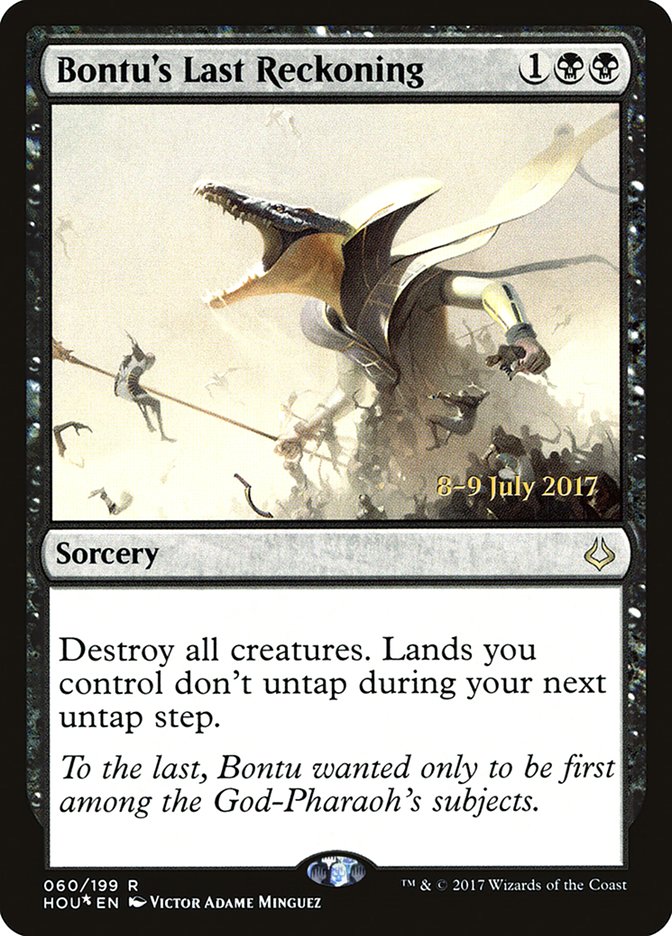 Bontu's Last Reckoning [Hour of Devastation Prerelease Promos] | Gamers Paradise